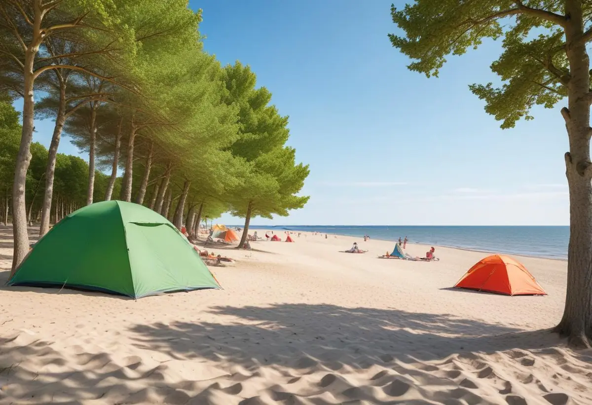Upplev det bästa av Böda Sand camping med familjen! illustration