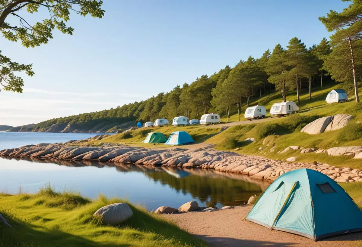 Upplev glädjen på Johannesvik camping i Bohuslän illustration