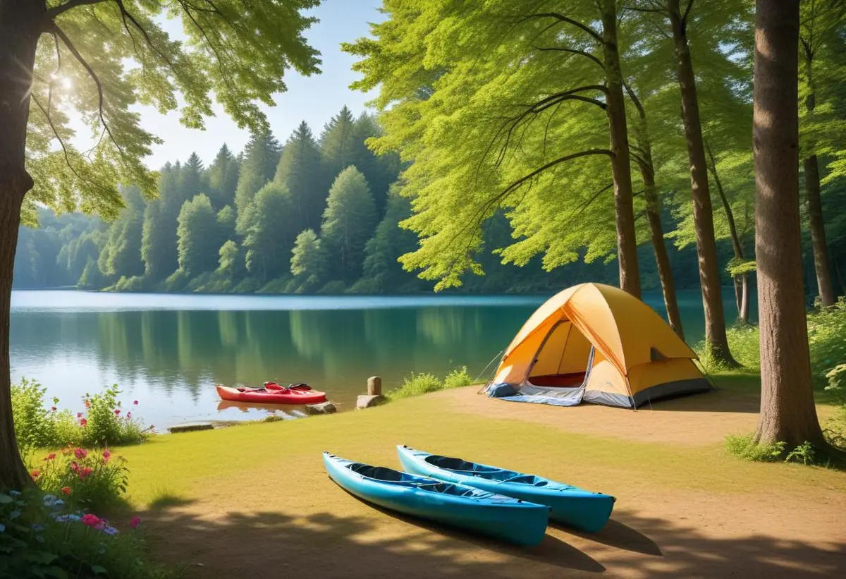 Upplev Lidköpings camping – din nästa äventyrsplats! illustration