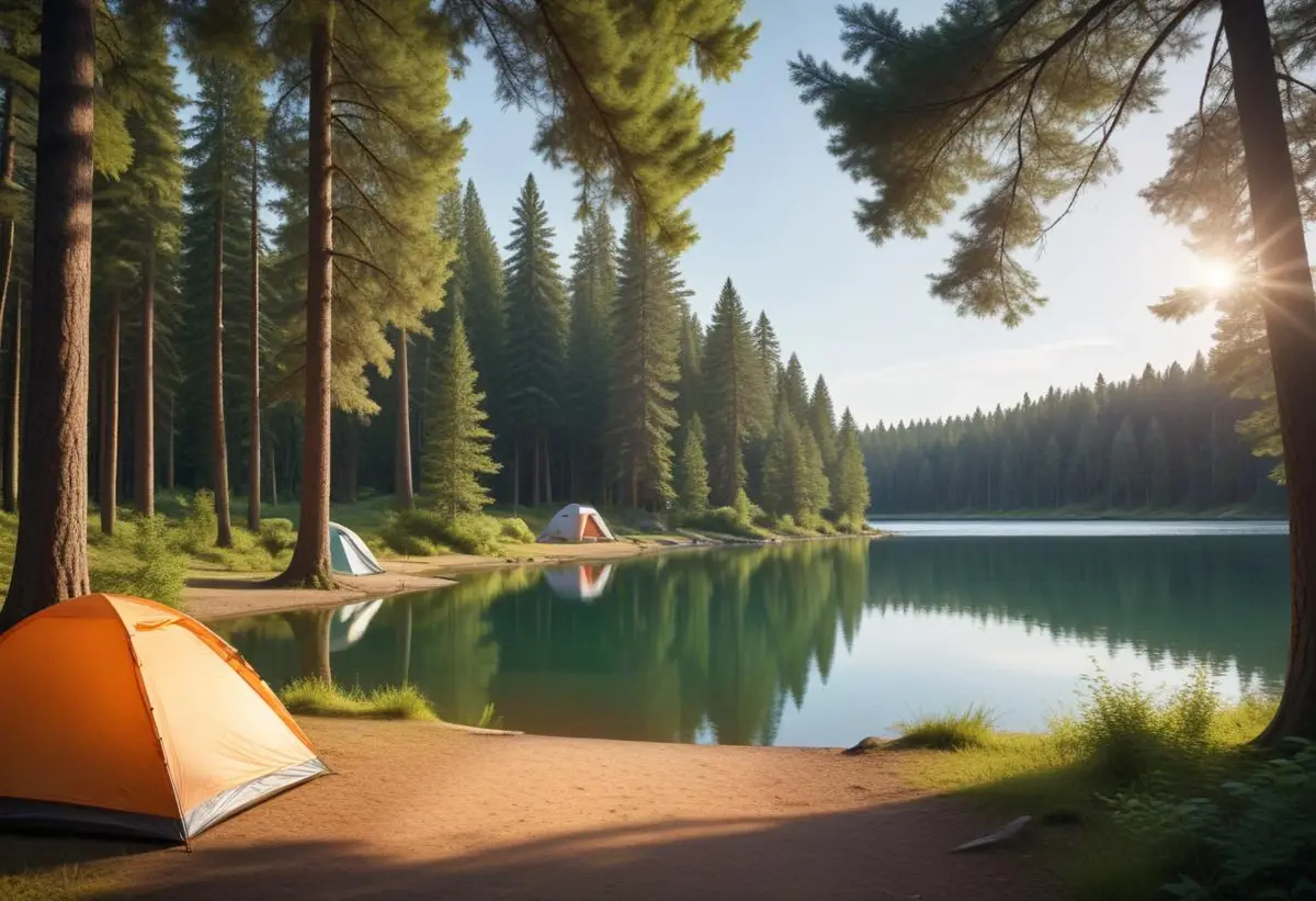 Upplev äventyret på Lunnedet camping i Värmland illustration