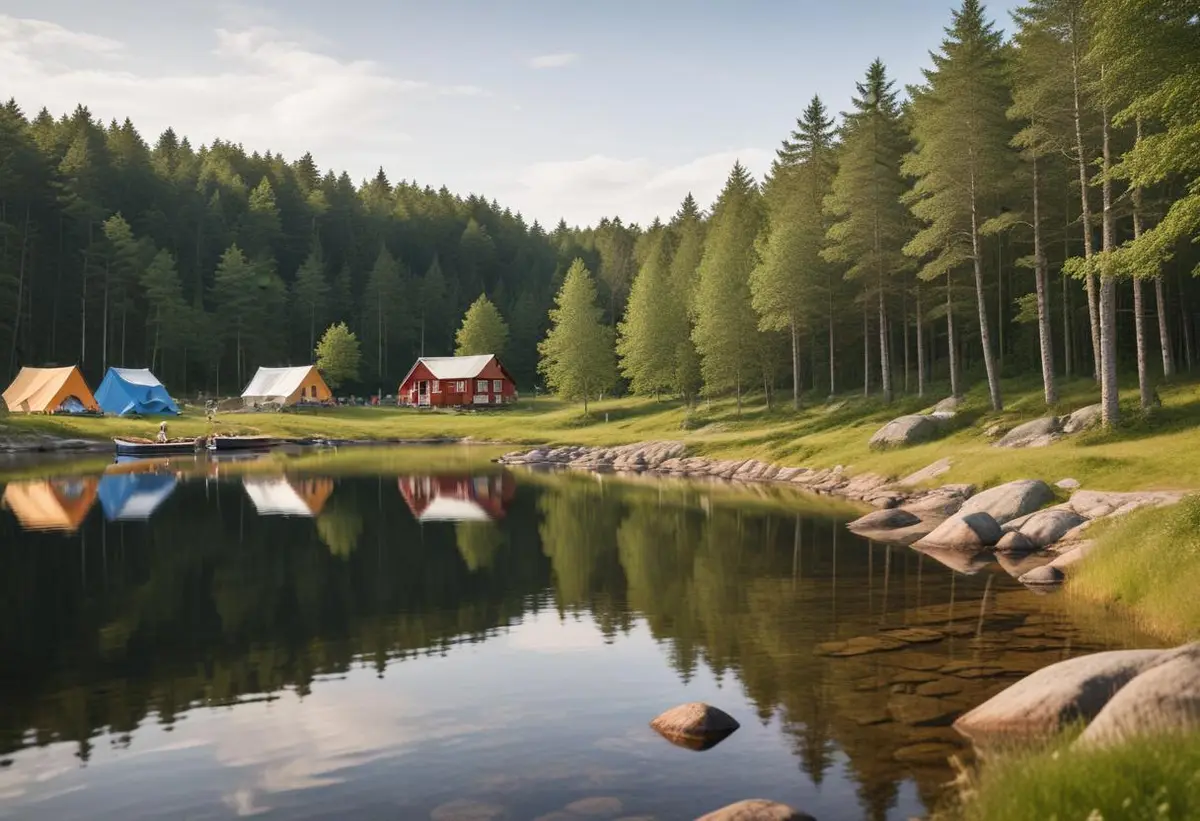 Upplev magin på Norrfällsvikens camping i sommar! illustration